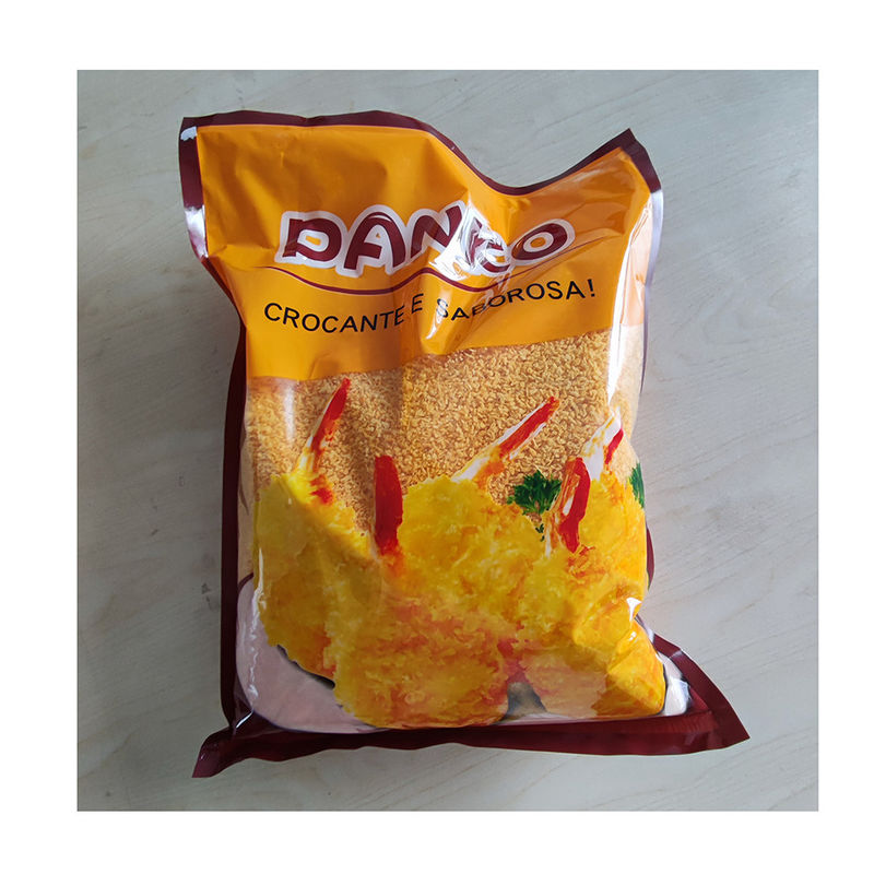 5mm सुई के आकार के पीले पेंको ब्रेड क्रम्ब्स झींगा या चिकन तलने के लिए HACCP प्रमाणित