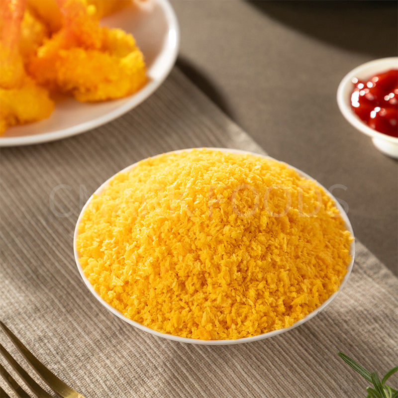 पेशेवर निर्माता थोक Panko जापानी शैली पीले रंग की रोटी के टुकड़े