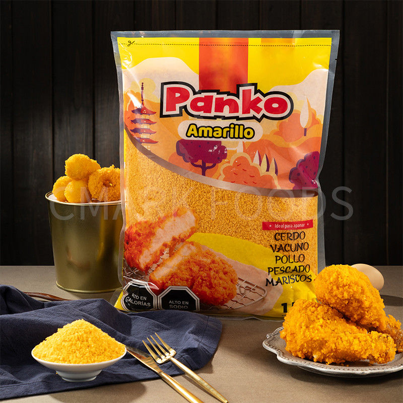 पेशेवर निर्माता थोक Panko जापानी शैली पीले रंग की रोटी के टुकड़े