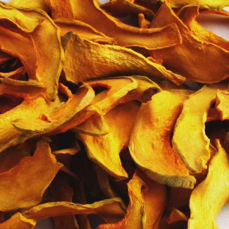 निर्जलित सब्जियां थोक नारंगी लाल कद्दू के गुच्छे अधिकतम 8% नमी के साथ और निर्यात के लिए कोई विदेशी गंध या स्वाद नहीं