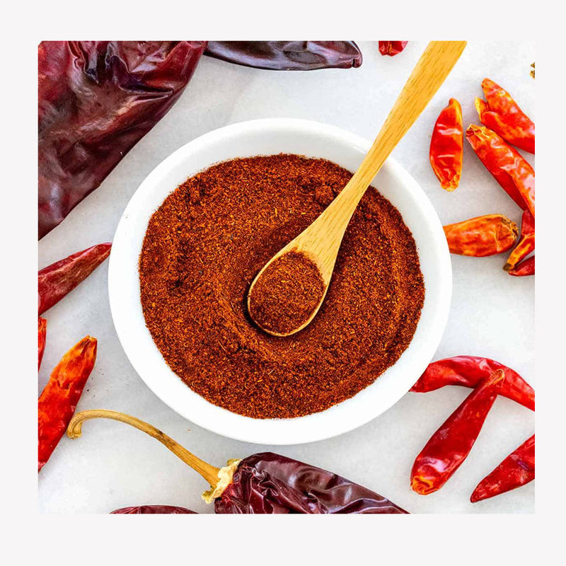 HACCP प्रमाणित निर्जलित सब्जियां थोक लाल मिर्च पाउडर शिमला मिर्च पाउडर और मिर्च पाउडर