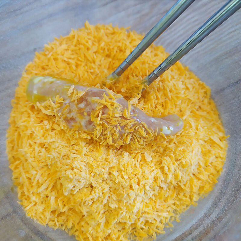 24 महीने के शेल्फ लाइफ वाले सूखे ब्रेड क्रम्ब्स, हलाल एचएसीसीपी प्रमाणित और बहुमुखी खाना पकाने के लिए 2-12 मिमी आकार