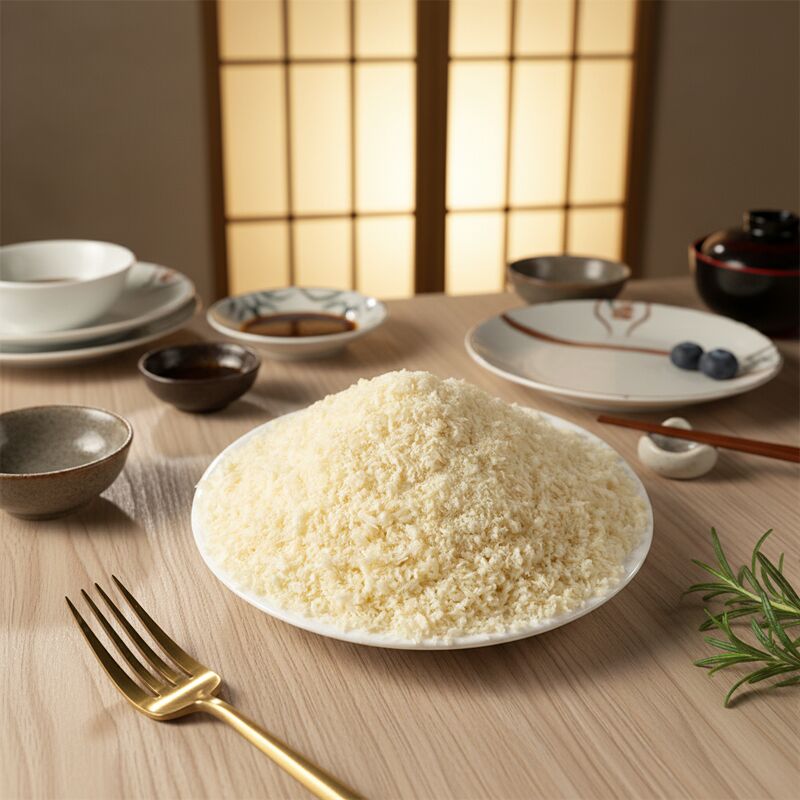 गोल्डन-ब्राउन फिनिश के लिए 18 महीने की शेल्फ लाइफ के साथ प्रीमियम कोषेर प्रमाणित सूखी रोटी के टुकड़े