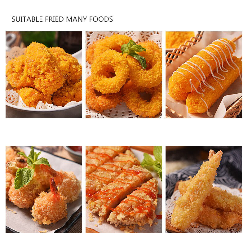 12 महीने की शेल्फ लाइफ वाले जापानी पैंको ब्रेड क्रम्ब्स, दानेदार आकार और ब्रेडिंग के लिए मूल स्वाद