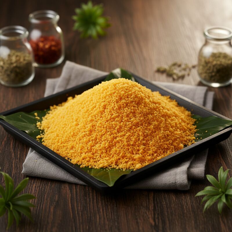 HALAL HACCP प्रमाणित 2-12 मिमी आकार और 24 महीने के शेल्फ जीवन के साथ सूखी रोटी के टुकड़े को कोटिंग और फ्राइंग के लिए