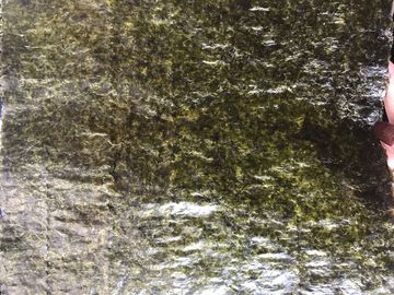 19x21CM वासाबी फ्लेवर्ड सीवीड, ड्राइड सुशी नोरी सीवीड शीट्स