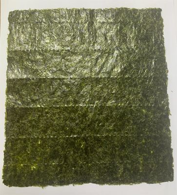 100 शीट गोल्डन शैवाल भुना हुआ याकी सुशी नोरी भुना हुआ समुद्री शैवाल