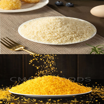 12 महीने की शेल्फ लाइफ वाले जापानी पैंको ब्रेड क्रम्ब्स, दानेदार आकार और ब्रेडिंग के लिए मूल स्वाद