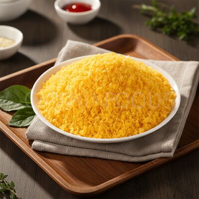 18 महीने की शेल्फ लाइफ और कुरकुरी कोटिंग के लिए गेहूं युक्त प्रीमियम 2-12 मिमी आकार के पैंको ब्रेडक्रंब